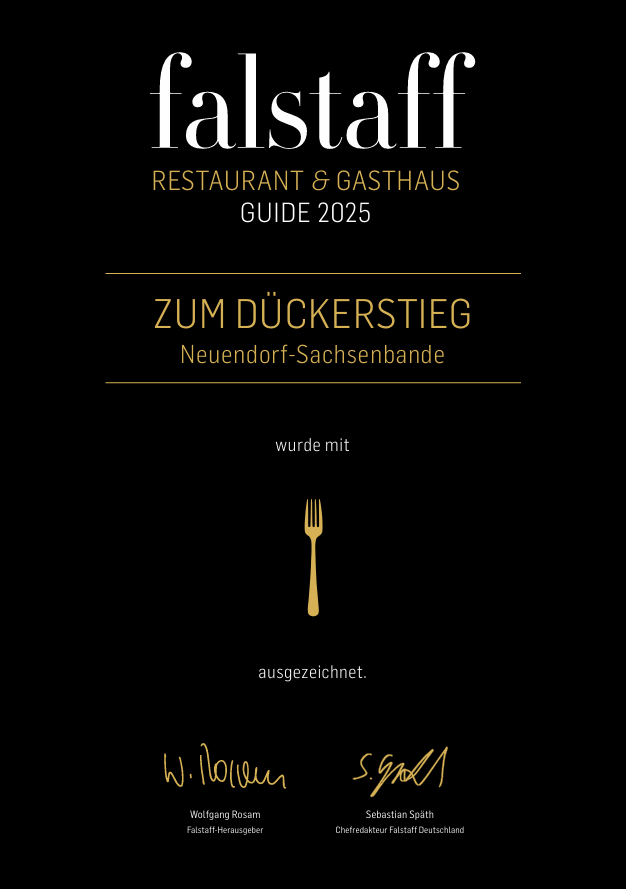 Logo: Auszeichnung Fallstaff Restaurant & Gasthaus Guide 2025