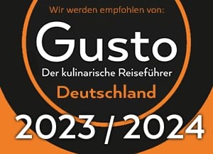 Logo: Auszeichnung von Gusto Der kulinarische Reiseführer Deutschland