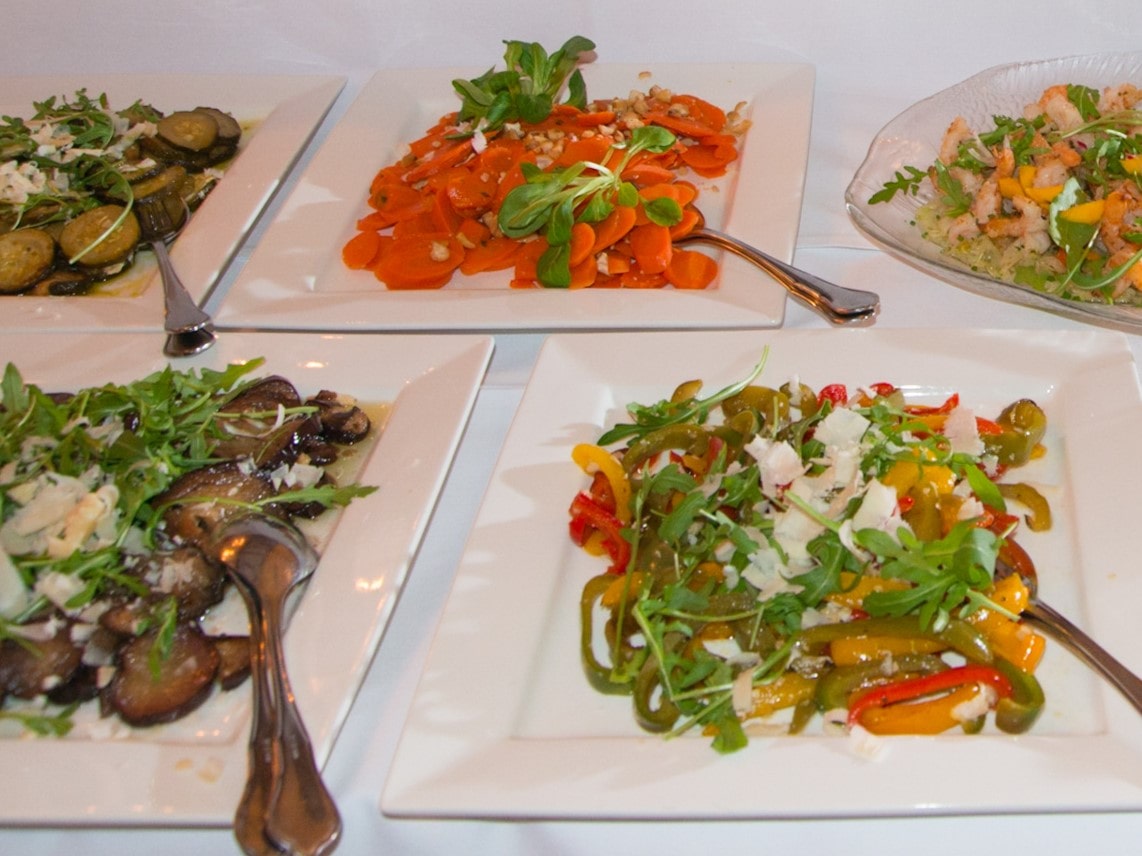 Antipasti auf dem Buffet